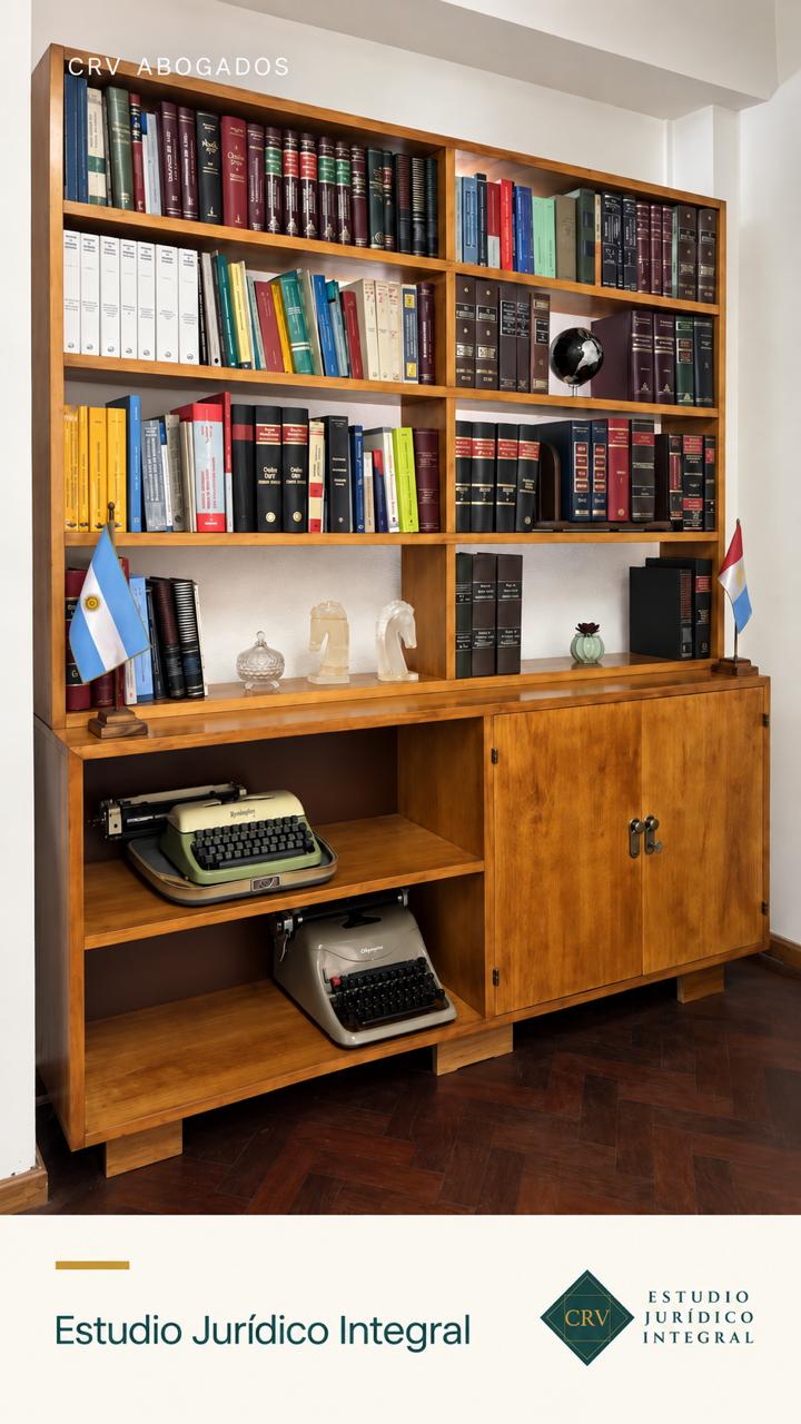 Biblioteca jurídica de CRV Abogados