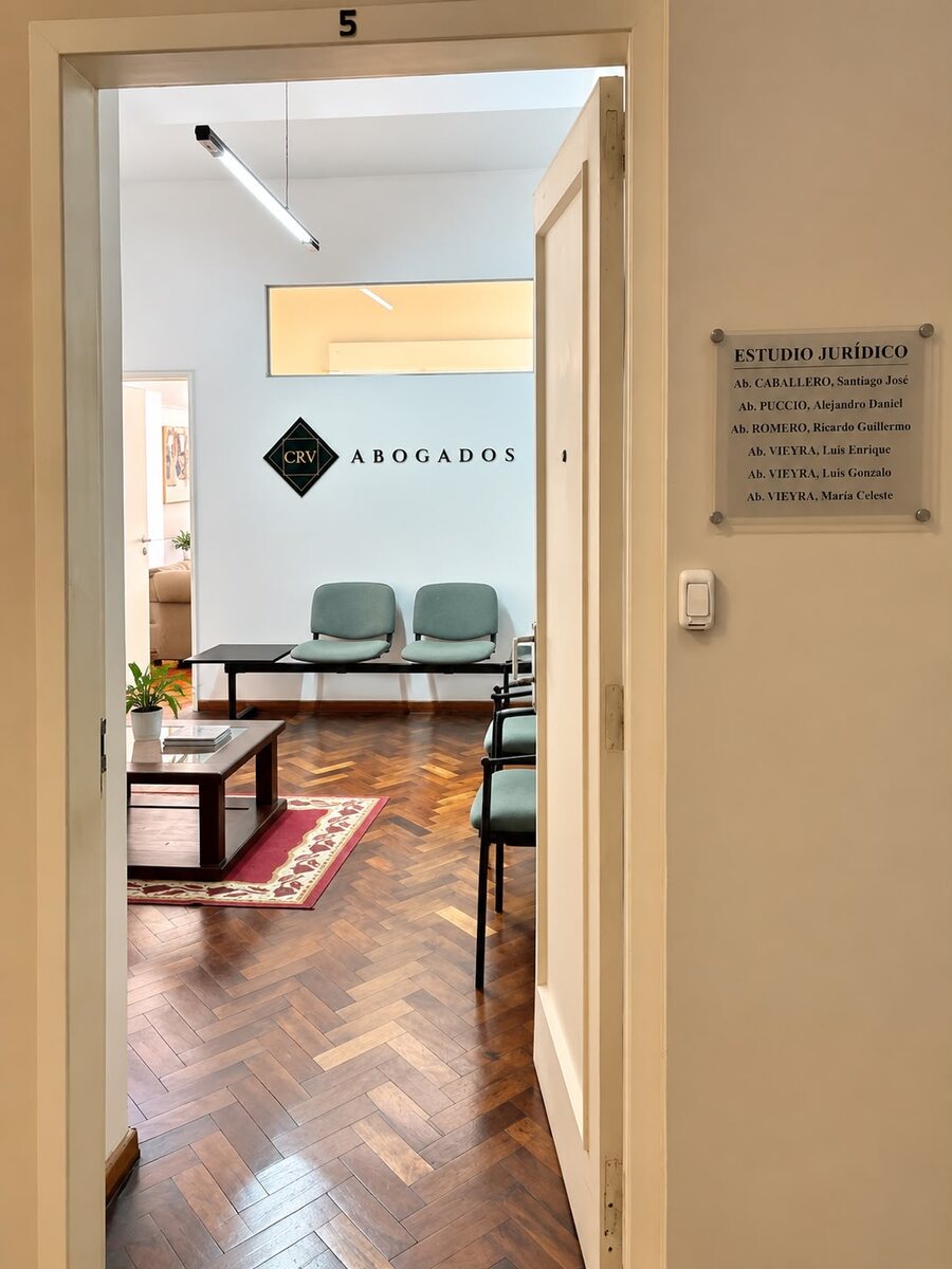 Entrada a la oficina 5 de CRV Abogados